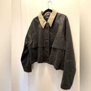 Zara Waxed Cotton Jacket